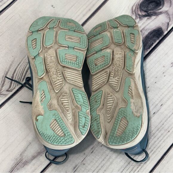 Hoka One One Bondi 7 Real Teal Outer‎ Space Men\'s Size 11 Running Shoes main image 8
